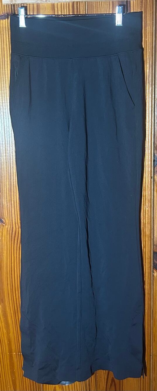 Athleta Venice Flare/ Wide Leg Pant Black Size XS Gym Yoga High Waisted